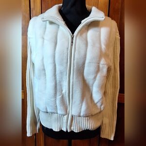 Vintage CREATORE full-zip sweater/jacket Size S